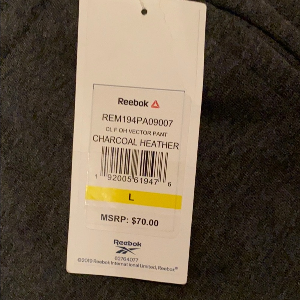 NWT Reebok Sweatpants - Picture 2 of 6